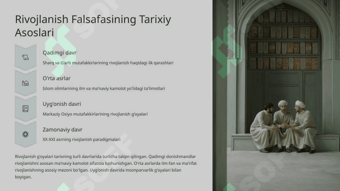 Rivojlanish Falsafasi 3