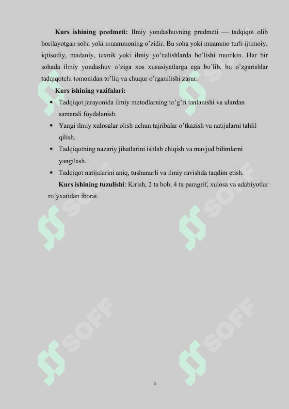 Tadqiqot ishlarini olib borishda ilmiy yondashuvning muhimligi 4