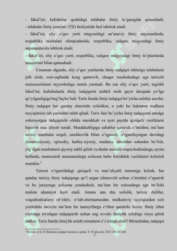 Tadqiqot ishlarini olib borishda ilmiy yondashuvning muhimligi 7