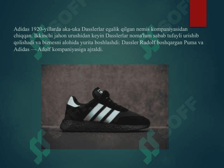 ADIDAS brendi haqida 4