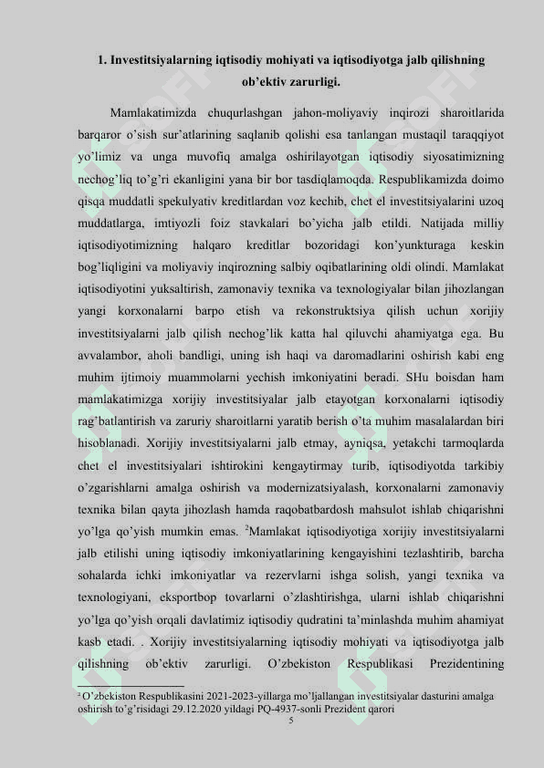 Investitsiya funksiyalari va omillari 5