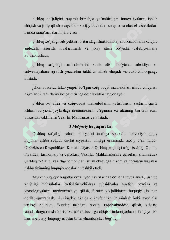 QISHLOQ XO’JALIGI VAZIRLIGI 4