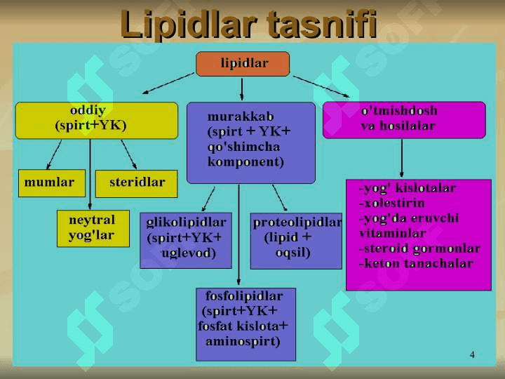 LIPIDLAR ALMASHINUVI BIOKIMYOSI 4