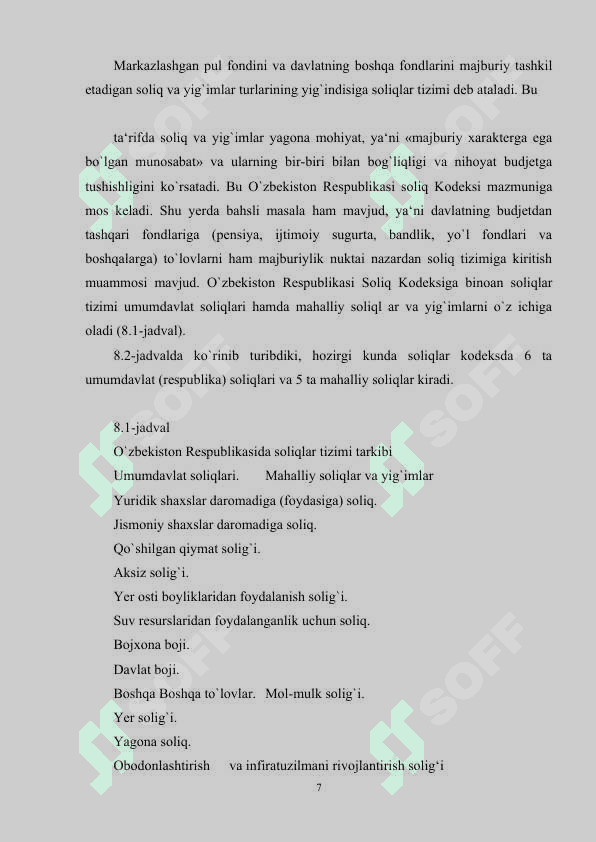 BALANSLASHGAN BUDJET MULTIPLIKATORI 7