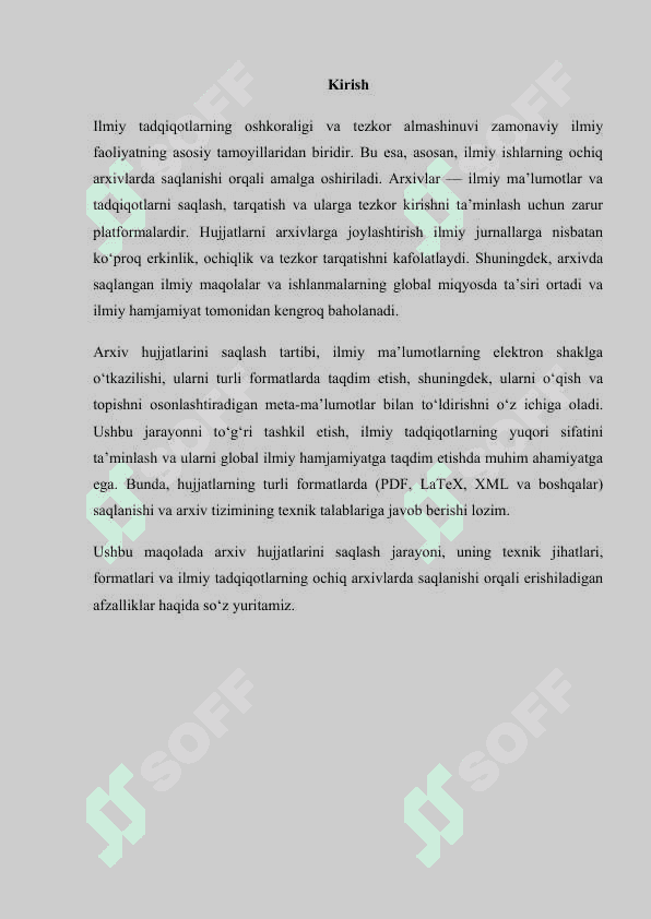 Arxiv hujjatlarini saqlash tartibi 2