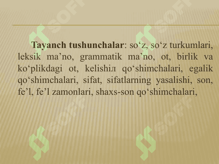 So‘z turkumlarini o‘qitish metodikasi 2