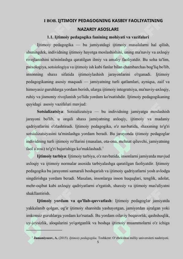 IJTIMOIY PEDAGOGNING KASBIY FAOLIYATI 5