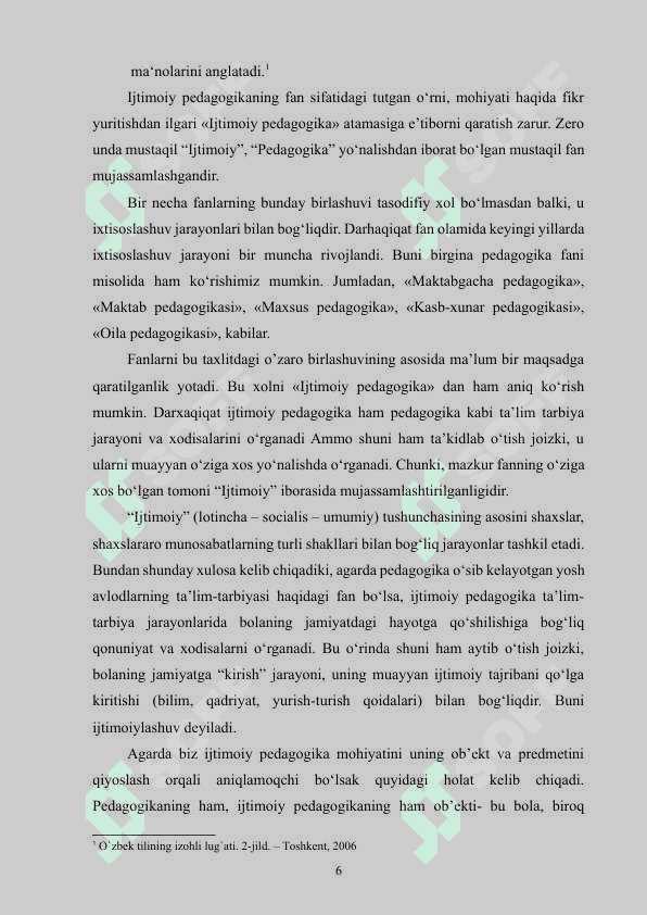 OILADA OLIB BORILADIGAN IJTIMOIY PEDAGAGIK FAOLIYAT 6