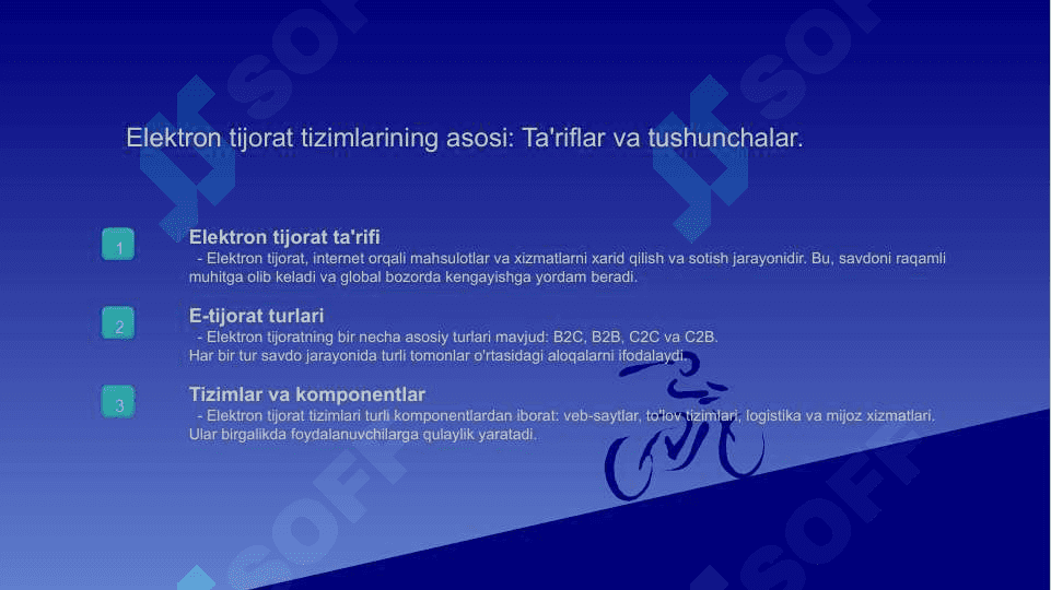 Elektron tijorat tizimlari va ulardan foydalanish 2