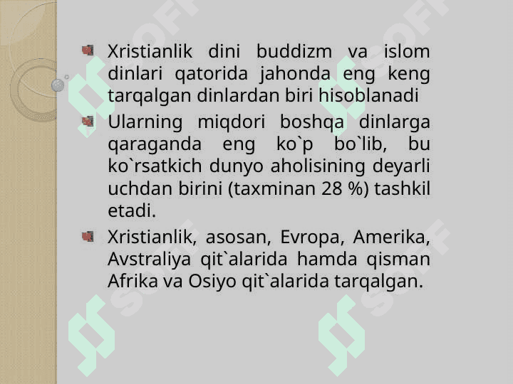 Xristianlik. 2