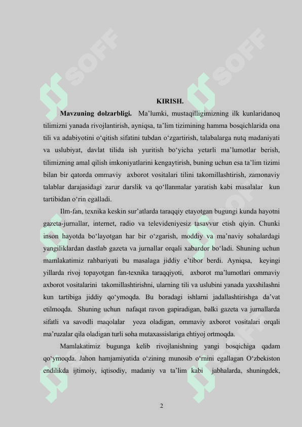 Gazeta tilida tanqidiy materillarning qo‘llanilishi 2