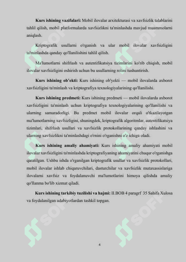 MOBIL ILOVALARDA KRIPTOGRAFIYA VA AXBOROT XAVFSIZLIGI 4