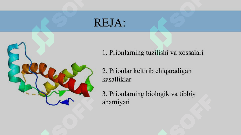 Prionlar va ularning ahamiyati 2