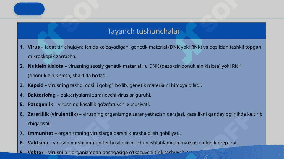 Viruslarning kelib chiqishi va ularning axamiyati 4