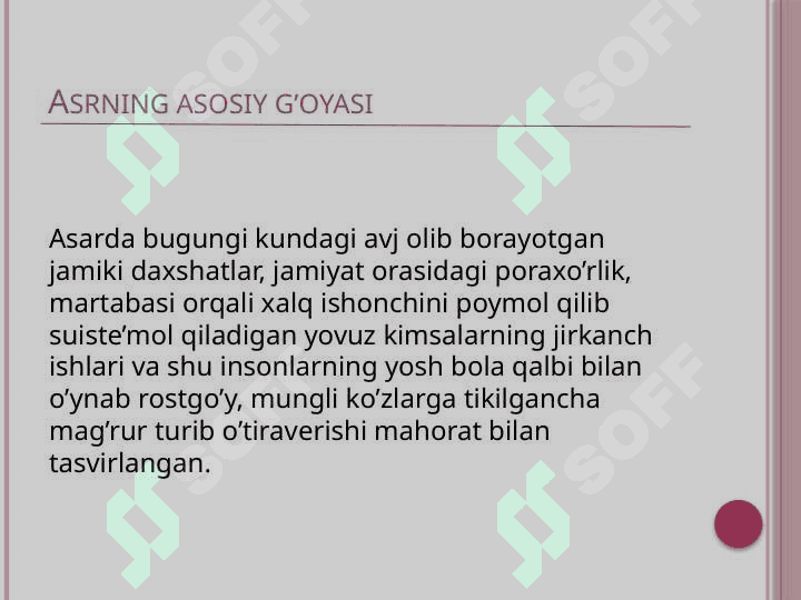 MUNGLI KO’ZLAR BADIIY ASAR TAHLILI XUDOYBERDI TO’XTABOYEV ROMANI 8
