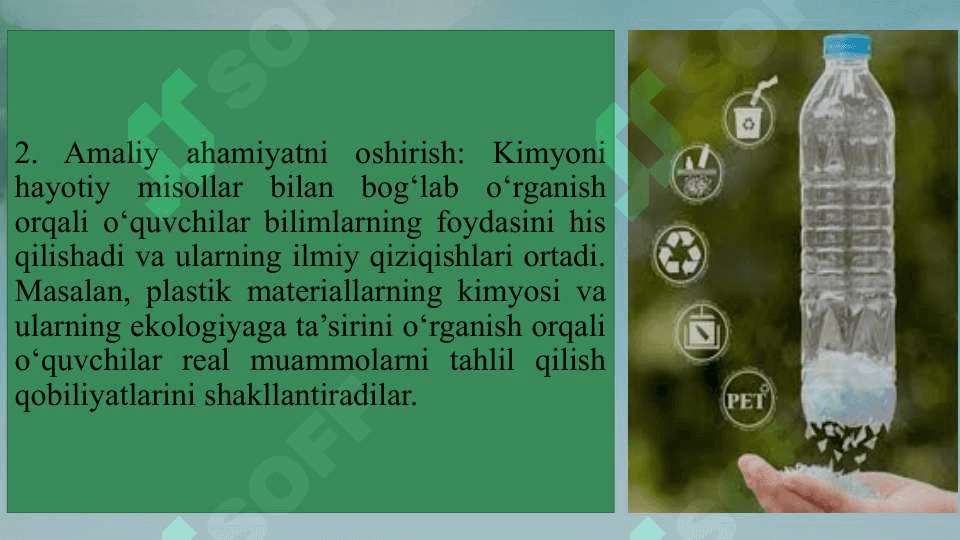 Kimyo kursini integratsiyalashgan oʻqitish 4