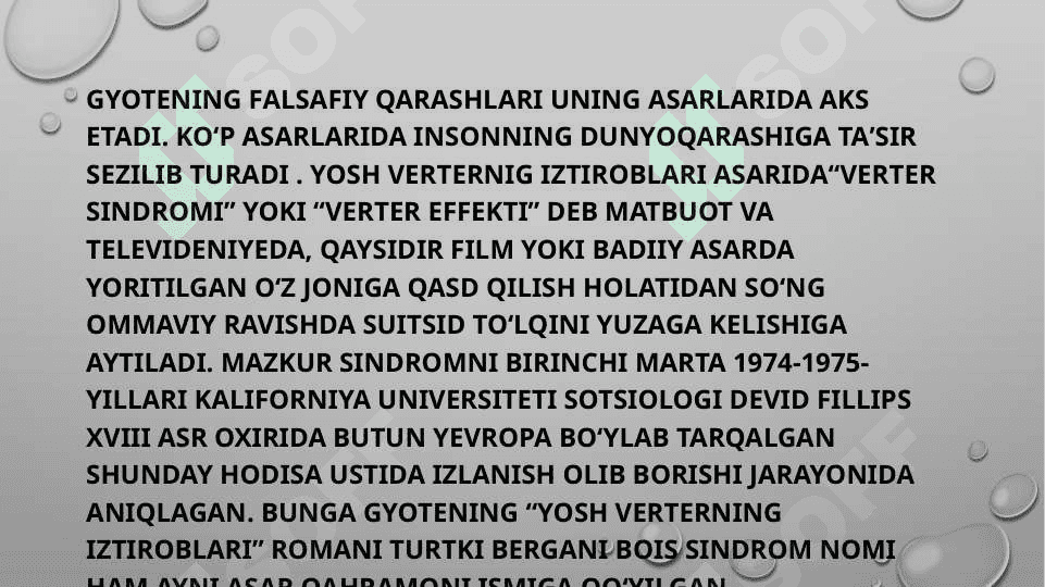 "Faust " asarida falsafiy qarashlar 4