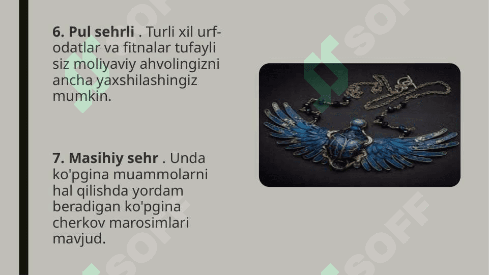 Afsungarlik faoliyati va ularning turlari 8