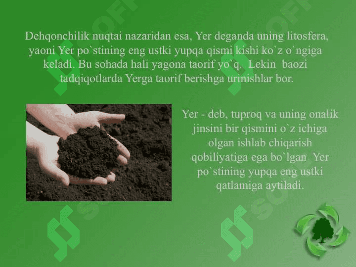 Lalmi va yaylov tuproqlari unumdorligi 8