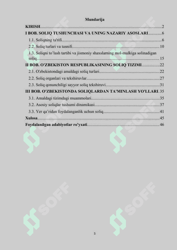Soliq va uning funktsiyalari 6