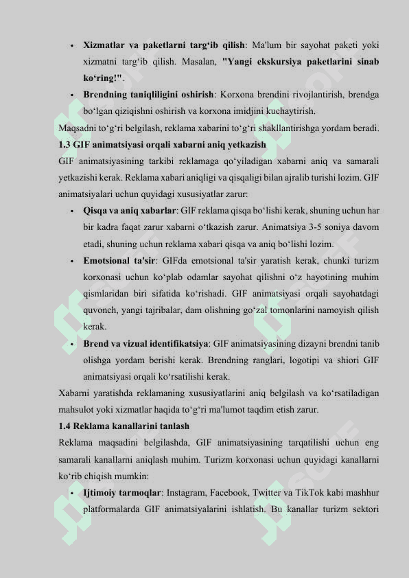 Turizm korxonasi uchun gif animatsiyali reklama ishlab chiqish 3