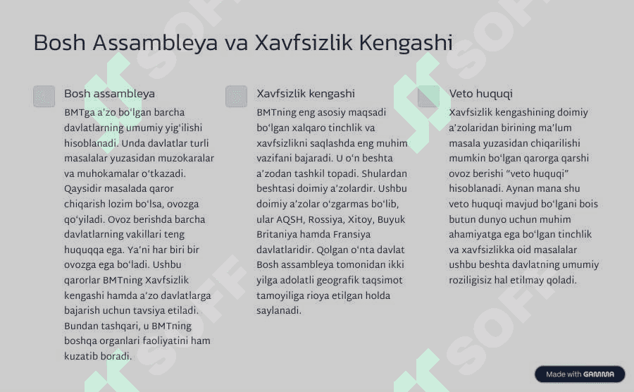 Birlashgan Millatlar Tashkiloti  va Uning Organlari 3