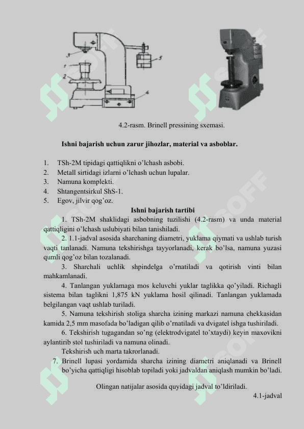 Metallаrning QattiQligini aniQlash Usullari. 3