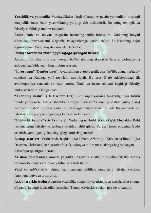 Avreliy Avgustin 25 4