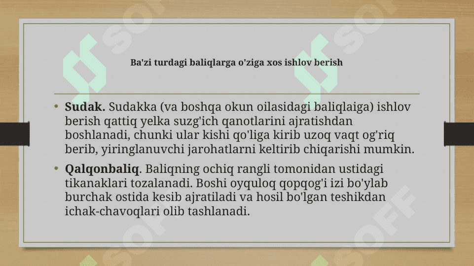 QUYUQ OVQTLAR 4
