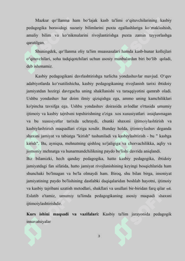 KASBIY TA'LIM JARAYONIDA PEDAGOGIK INNAVATSIYALAR 3