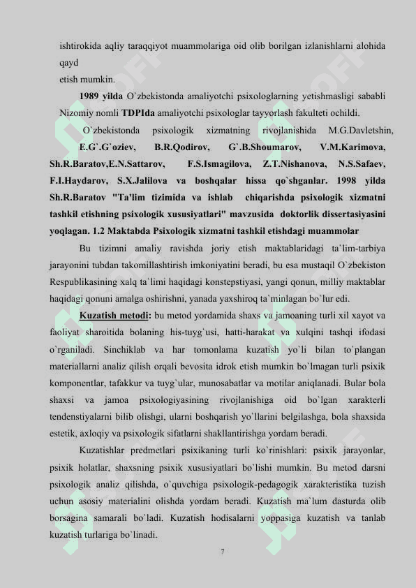 maktabda psixologik xizmat tuzulmasini tashkil etish 7