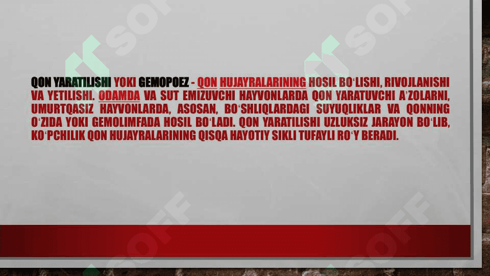 GEMOTSITOPOEZ JARAYONINING BOSHQARILUVI 2