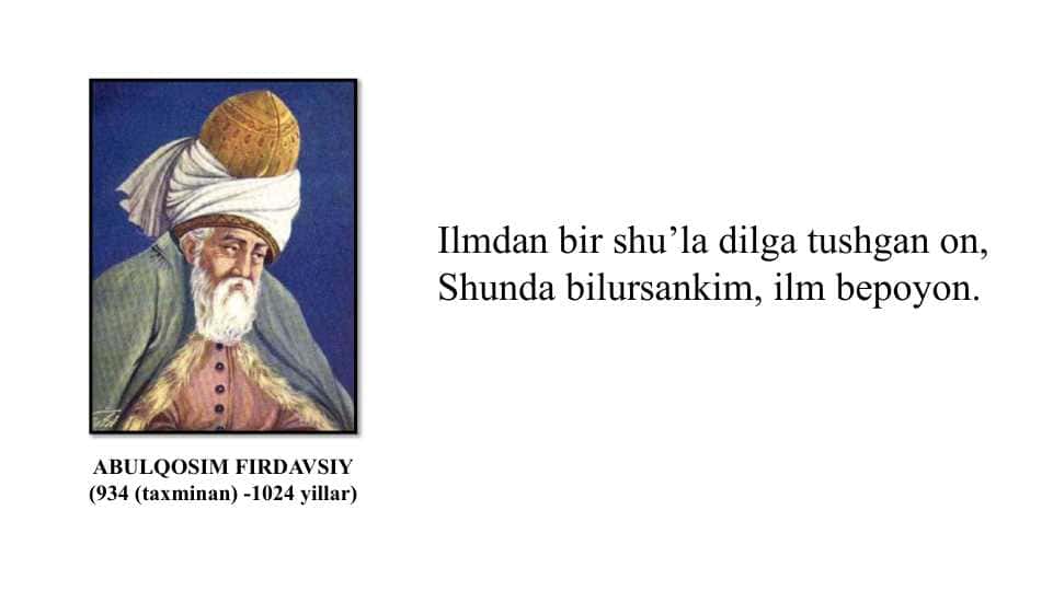 Ta’lim jarayonini samarali tashkil etish