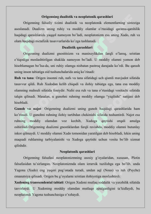 Origen haqida 25 4