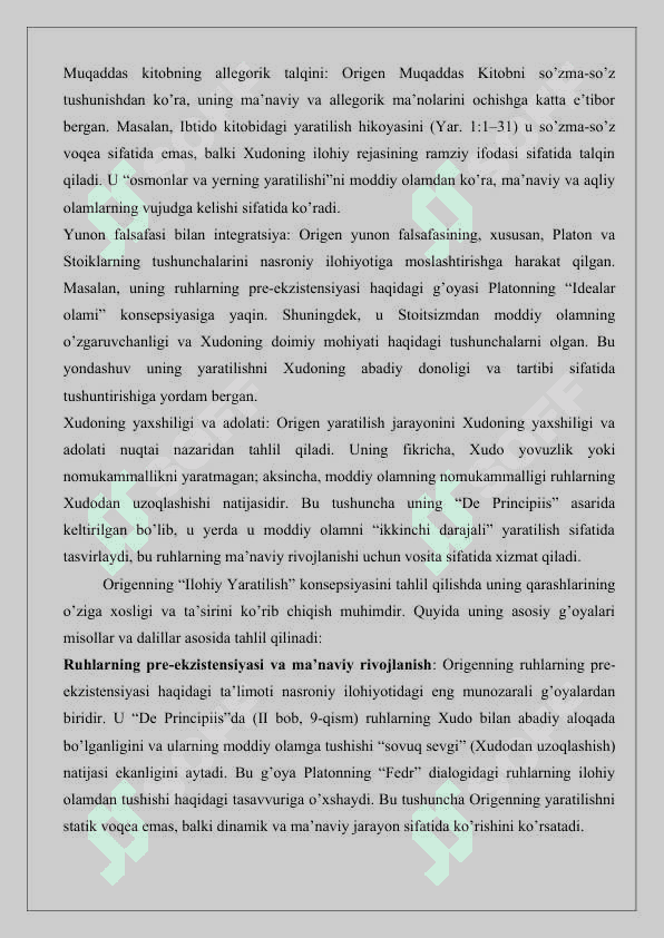 Origen haqida 25 8