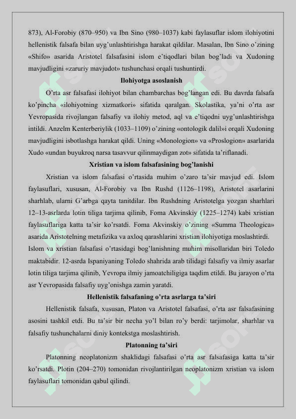 O’rta asr falsafasi 25. 4