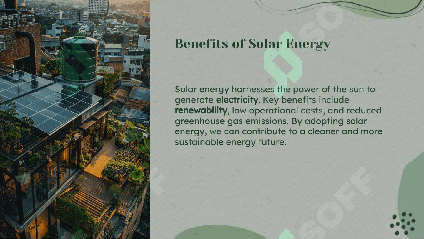 Sources of energy Green energy. Saving energy. 4