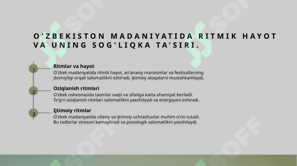 Hayot va sog'liq ritmlari 7