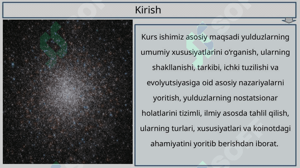 Nostatsionar yulduzlar 3