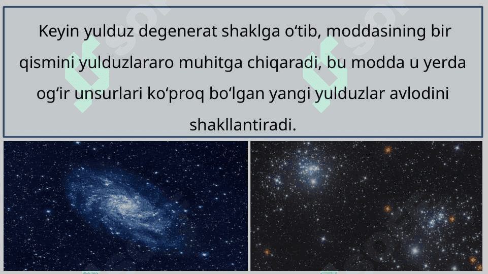 Nostatsionar yulduzlar 7