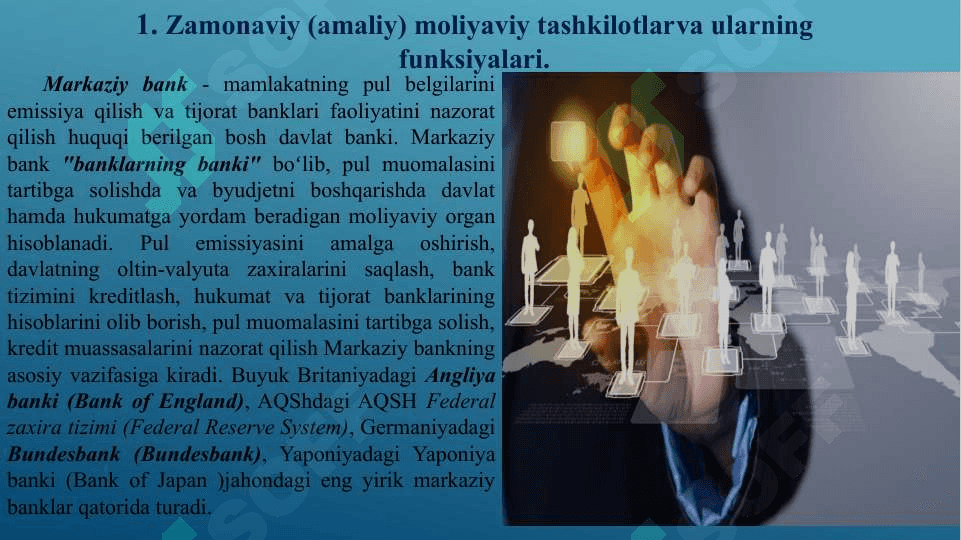 moliyaviy vositachilar 3