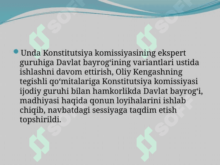 O’zbekiston davlat ramzlarining qabul qilinishi 4