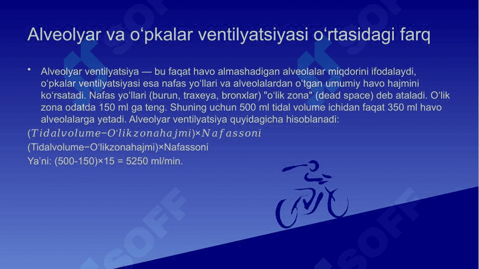 O’pka ventelatsiyasi . Insonda auskultatsiya 5