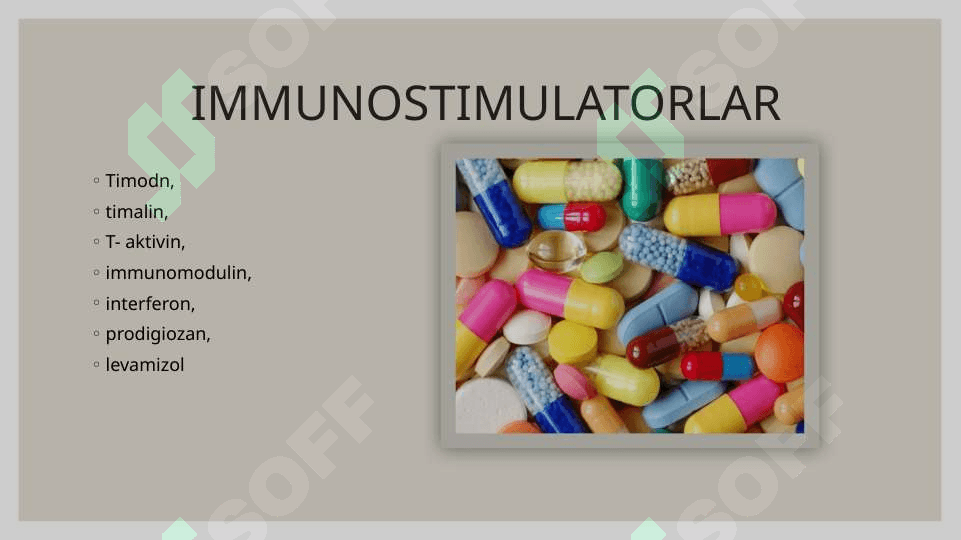 IMMUNITETGA TASIR ETUVCHI MODDALAR 2