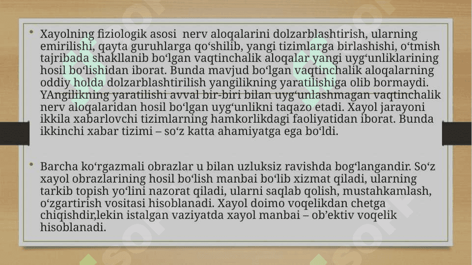 Hayol va Nutq haqida tushuncha 4