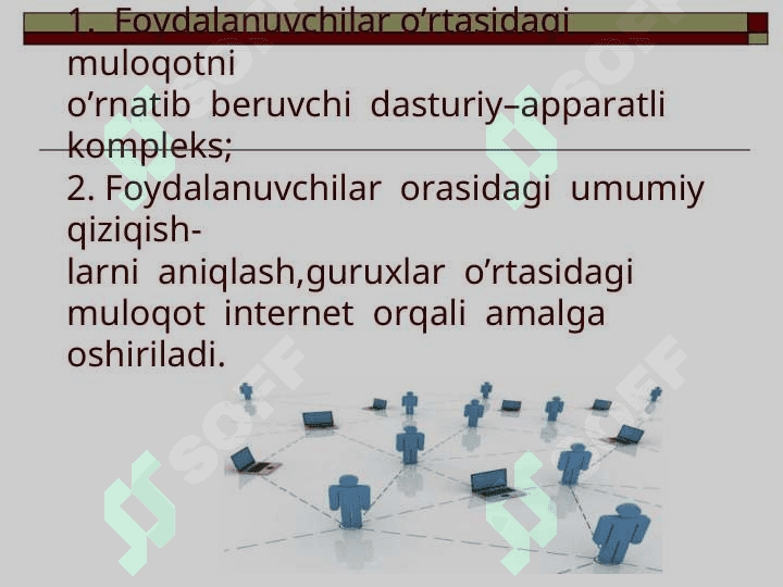 Ijtimoiy tarmoglar vaularning axborottarqatishdagi roli. 4