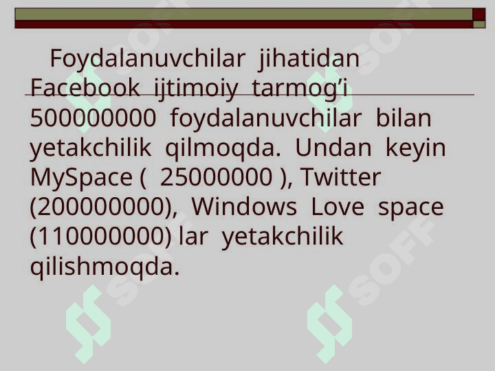 Ijtimoiy tarmoglar vaularning axborottarqatishdagi roli. 6