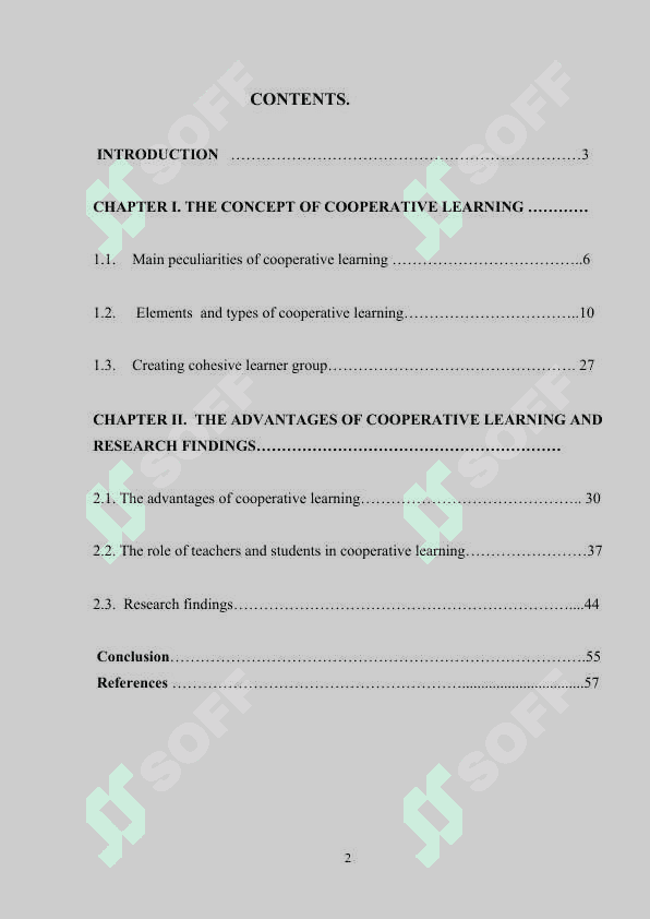 Developing cooperative learning in EFL 2