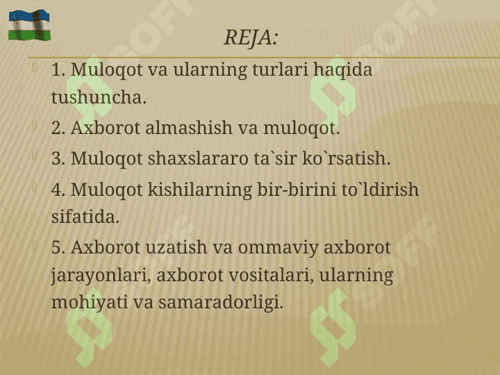 Muloqot haqida umumiy tushuncha 2