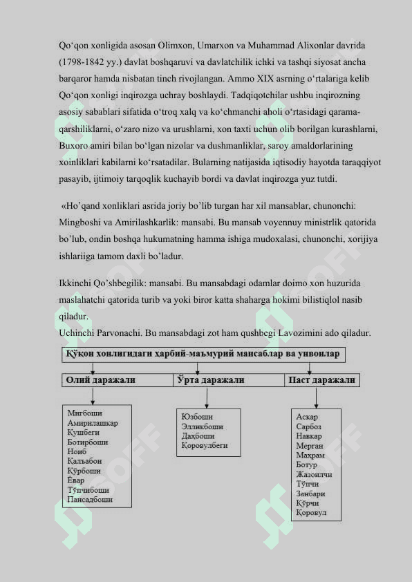 OʻRTA OSIYO XONLIKLARIDA HARBIY UNVON VA MANSABLAR. 7